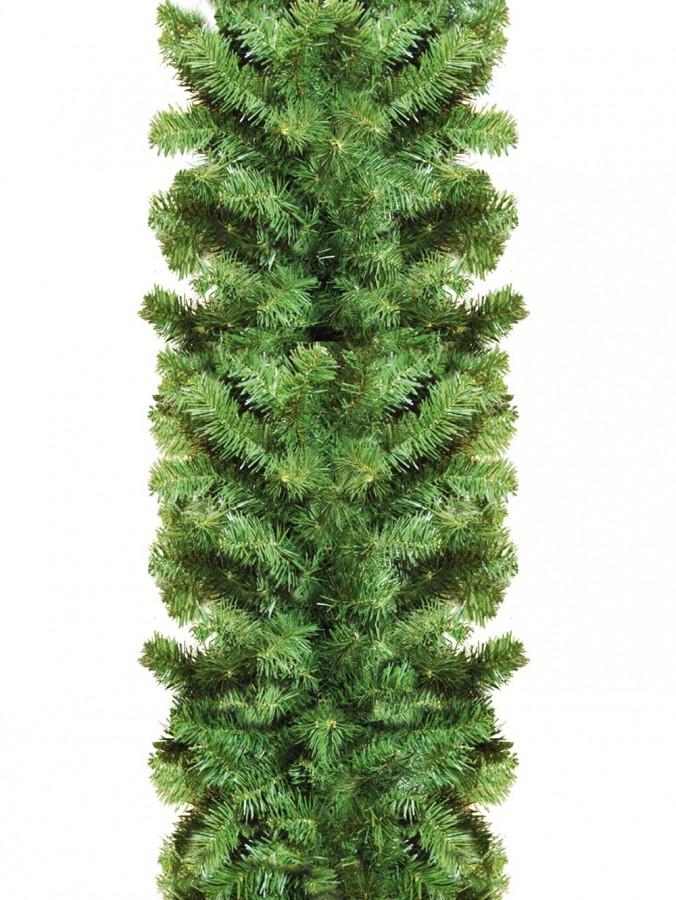 Thick Balsam Pine Needle Christmas Garland With 380 Tips - 2.7m