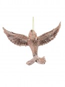 Pink Hummingbird Hanging Ornament - 13cm