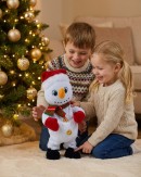 Animated Singing & Dancing Shake Your Groove Thing Disco Snowman | 38cm