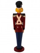 Nutcracker Tin Soldier Resin Life Size Christmas Decoration Ornament - 1.7m