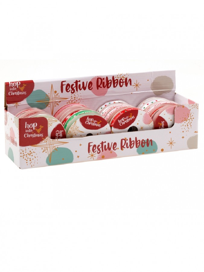Assorted 2.7m Christmas Theme Curling Ribbon