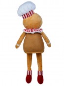 Dangling Leg Gingerbread Man | 50cm Soft Kitchen Chef Plush Toy