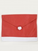 60cm Red Felt Santa Hat Christmas Chair Cover