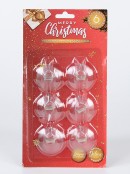 Reusable Suction Cups With Metal Hook Christmas Accessory - 35mm x 6 Pack