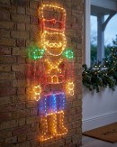 1.5m Tin Soldier Drummer Boy Outdoor Multi Colour LED Light Display