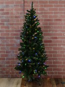 Pine Gorge Dual LED Pre-Lit Christmas Tree With 602 Tips & 250 Lights - 1.8m