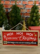 46cm Days Until Christmas Sign - December Date Or Day Counter