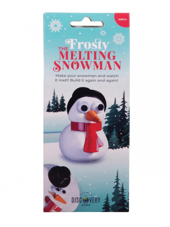 Frosty The Melting Snowman Putty Toy Set | Reusable Christmas Activity Kit
