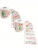 Assorted Christmas Jokes & Guess The Carol Novelty Toilet Paper