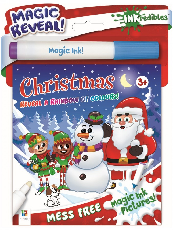 INKredibles Mess-Free Christmas Colouring Book & Magic Ink