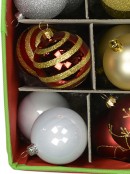 Bauble & Christmas Decorations Storage Box - Fits Up To 80 x 60mm Baubles