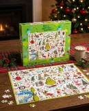 Official Dr. Seuss The Grinch 1000 Piece Collage Jigsaw Puzzle