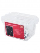 360 Snowing Cool White LED 8m Icicle Light