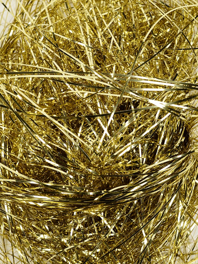 300 Metallic Gold Tinsel Lametta Icicles