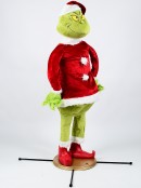 Mr Grinch Life Size Hip Swinging, Talking & Singing Christmas Animation - 1.7m