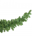 Thin Tip Balsam Pine Christmas Swag Garland With 150 Tips - 2.1m