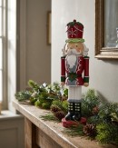 27cm Traditional Aristocrat Nutcracker Soldier Resin Figurine