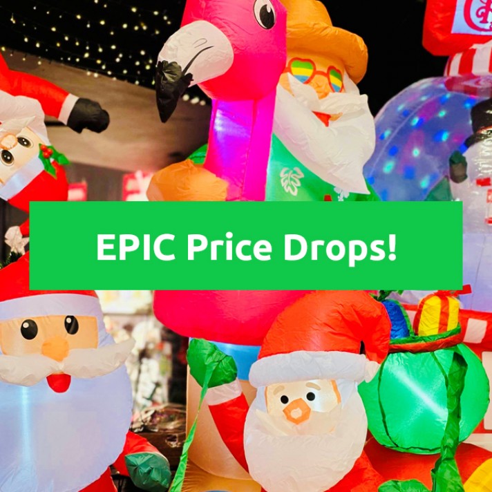 Huge price drops on trees, lights & more - Up to 60% Off