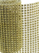 Gold Diamond Wrap Decoration - 1.8m