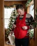 Fun Stuffable Santa Belly Costume Accessory Pouch | One Size Fits Most