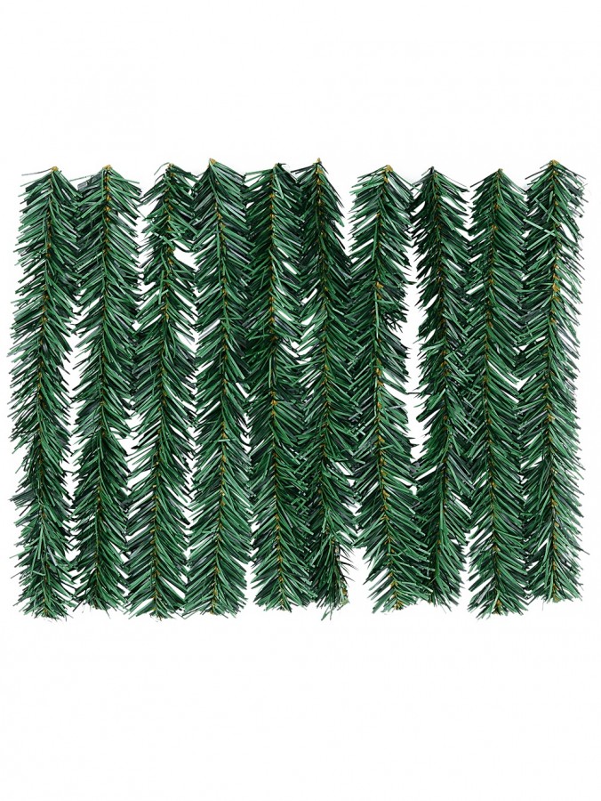 Reusable Spruce Tree Tip Garland Ties Christmas Accessory - 10 Pack