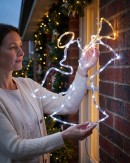 50cm Angel & Trumpet Outdoor Christmas LED Rope Light Display