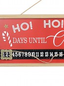 46cm Days Until Christmas Sign - December Date Or Day Counter