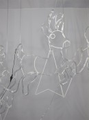Santa, Sleigh & Reindeers LED Rope Light Silhouette - 2.5m