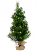 20 Warm White LED Christmas Trees 2m String Fairy Battery Light