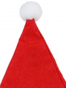 Jingle Bells With Bell Decorations Traditional Christmas Santa Hat - 39cm