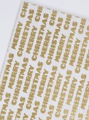 Assorted 3m x 70cm Christmas Decor, Icon & Motto Paper Gift Wrap