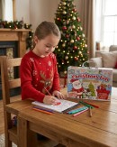 Colour & Carry Christmas Activity Case Art Kit With Pens & Stickers | 100+ Pieces