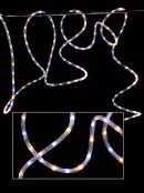 Cool White & Warm White LED Christmas Rope Light - 10m