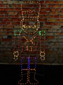 1.5m Tin Soldier Drummer Boy Outdoor Multi Colour LED Light Display