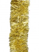 5m Gold Metallic Fir Needle 8ply 15cm Tinsel Garland