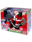 Eztec Radio Control Santa ATV | 1:7 Scale Remote Control Christmas Quad Bike