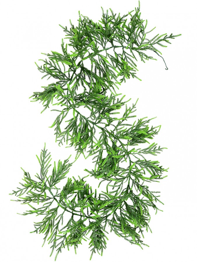 Cedar Leaf Christmas Garland | 1.8m 120 Tips