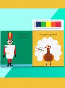 Festive Fun Finger Prints Activity Book