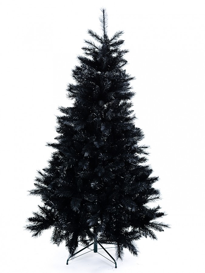 Black Spruce Tip Traditional Look Christmas Tree With 885 Tips - 2m