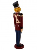 Nutcracker Tin Soldier Resin Life Size Christmas Decoration Ornament - 1.7m