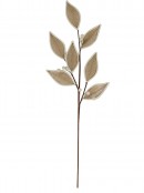 Burlap Berry Tree Branch Decorative Christmas Long Stem - 26cm Wide