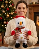 Animated Singing & Dancing Shake Your Groove Thing Disco Snowman | 38cm