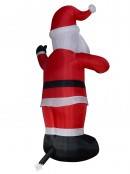 Gigantic Standing & Waving Santa Illuminated Christmas Inflatable Display - 4m