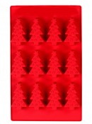 Assorted Reusable Christmas Tree & Santa Silicone Chocolate Moulds