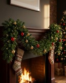 2.1m Thin Tip Balsam Fir Christmas Swag | 150 Tips