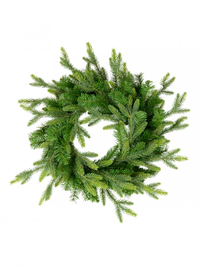 Lush Wild Look Wreath With 100 Tips - 60cm
