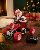 Eztec Radio Control Santa ATV | 1:7 Scale Remote Control Christmas Quad Bike