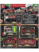 36 Piece Christmas Express Large Scale Train Set With Real Smoke
