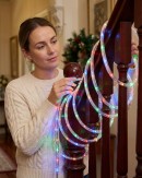 30m Outdoor Multi Colour LED Tube Rope Light With 8 Function Controller