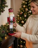 27cm Traditional Aristocrat Nutcracker Soldier Resin Figurine